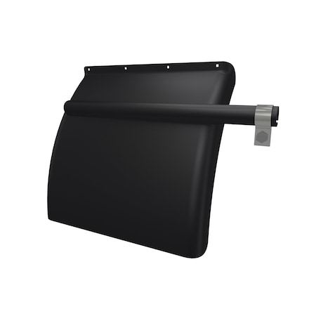 Fleet Engineers Fender, Quarter, Rh, One, Curbside, Polypropylene Black Plastic 033-05173